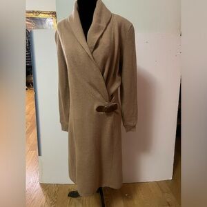 Ralph Lauren Tan Midi Dress